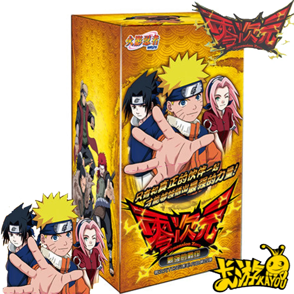 

Wholesale Kayou NARUTO Card For Children Uzumaki Naruto Uchiha Madara Action Battle Anime Limited Game Collection Card Kids Toys