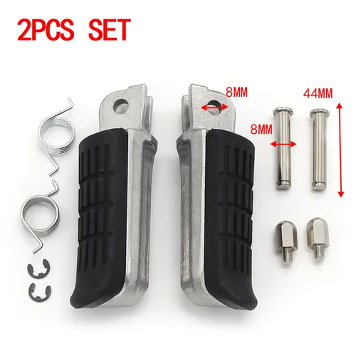 Reposapiés para motocicleta, reposapiés, Pedal de clavija para Honda CB500F CB500X CB300RA CB300R CB300F CBR300R CBR500 CBR500R