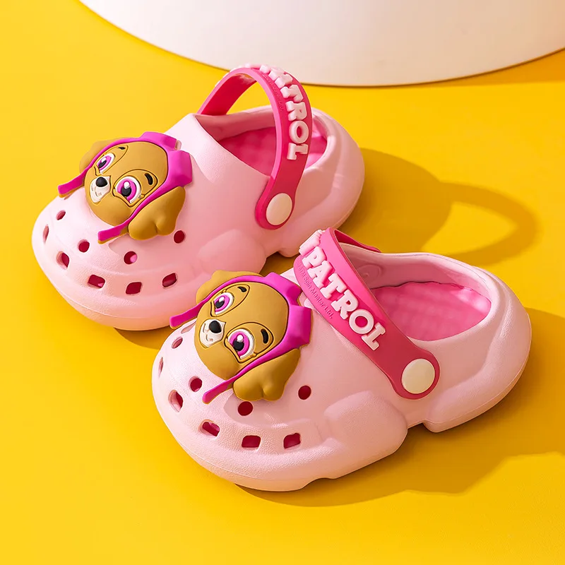 Paw Patrol pantofole estive per bambini sandali da spiaggia per bambini dei cartoni animati ragazzi ragazze pantofole antiscivolo per uso domestico