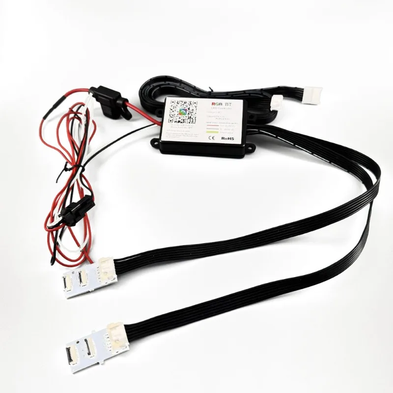 

Color-changing daytime running light module for car modification