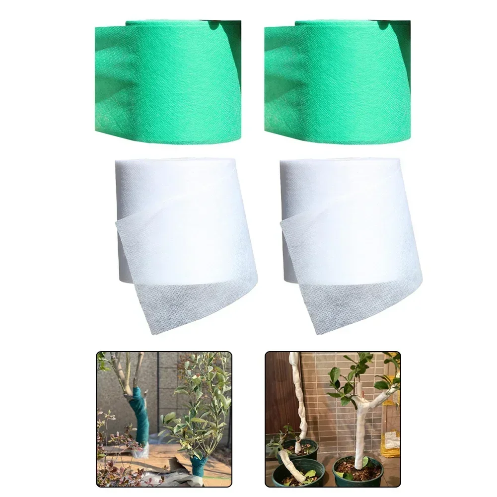 

2pcs Tree Protection Belt Protect Trees From Frost Sun Animals Garden Anti-freezing Tree Bandage 10cm*50m Plant Care Covers
