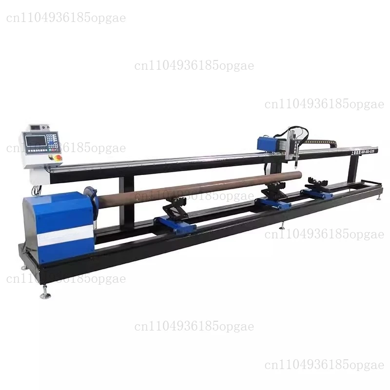 9P1E CNC Plasma Intersection Line Square Pipe and Round Pipe Staircase Guardrail Cutting
