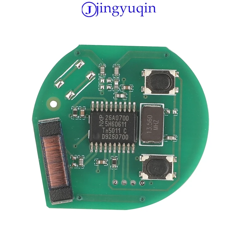 Jingyuqin مفتاح السيارة عن بعد قذيفة التحكم لسوزوكي Ertiga th 2013 سويفت 2011 2016 433Mhz ID46 رقاقة 2 أزرار