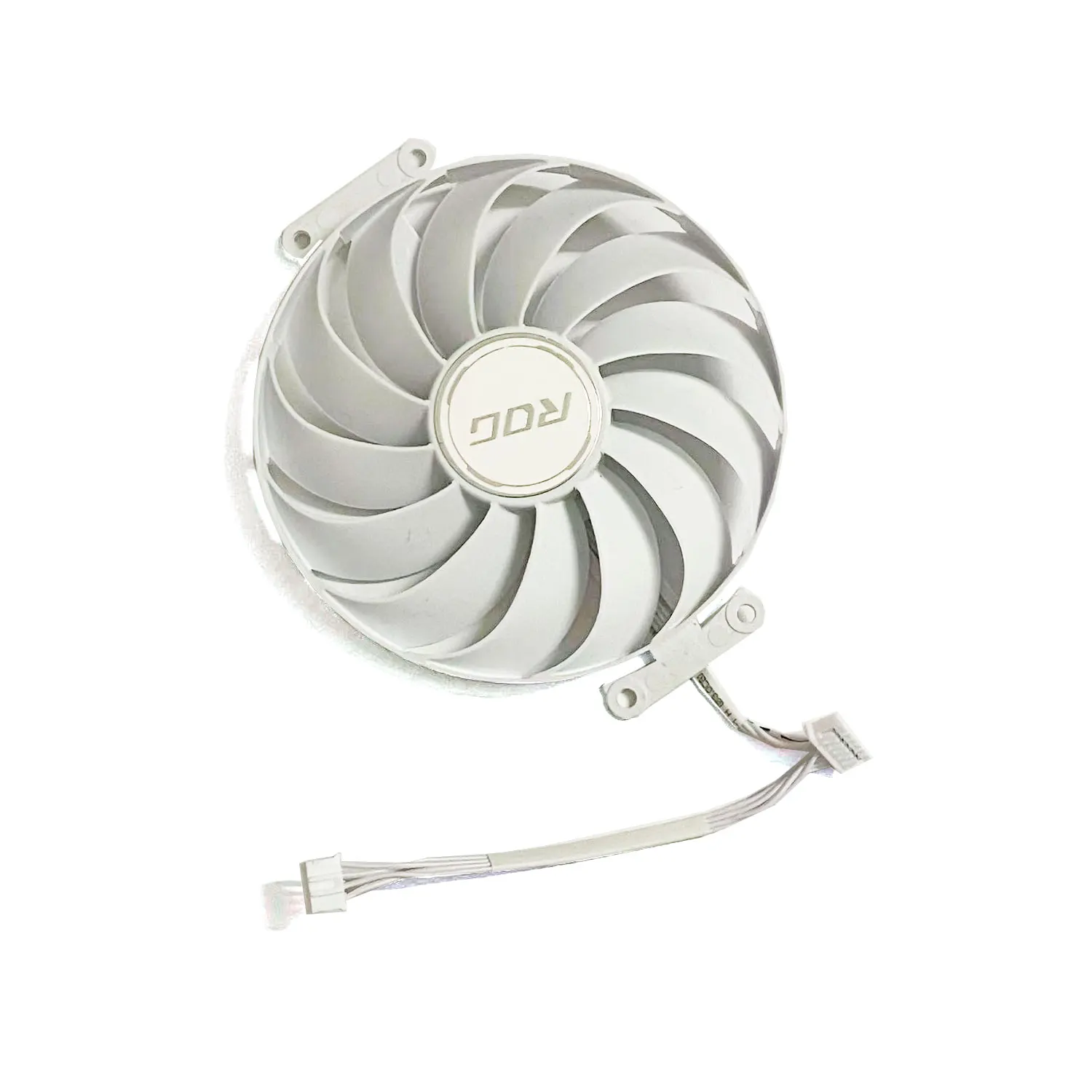 Новый 3FAN 7PIN CF1010U12S DC 12V 0.45A подходит для ASUS Rog Strix Rtx 3070 3080 Ti 3090 белый Oc версия GPU сменный вентилятор