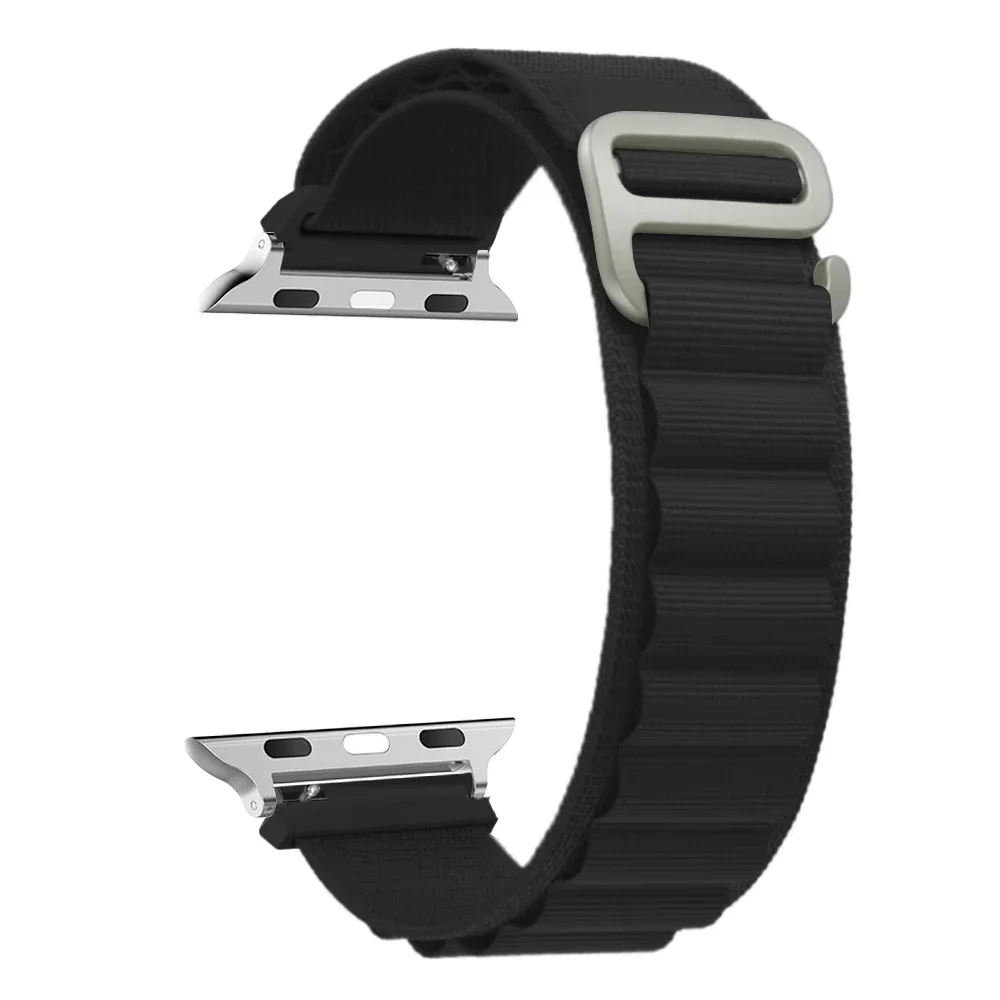 Alpine Loop Strap para apple watch 44mm 45mm 49mm 41mm 40mm 44 Nylon Trail Pulseira iWatch série ultra 2 9 8 7 6 5 4 3 se Band