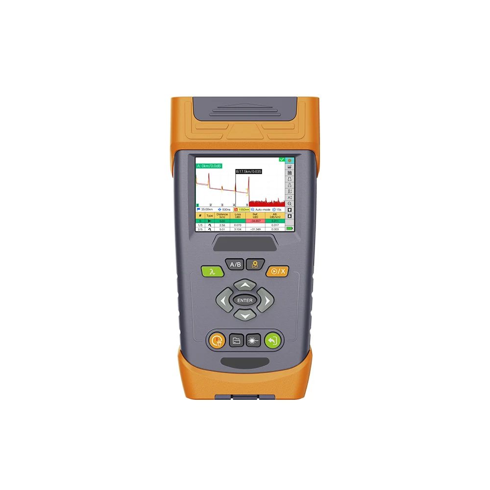 

Probador de fibra optica KomShine QX55 OTDR Mini SM OTDR 1310/1550nm or 1625nm with 10mw VFL power meter light source