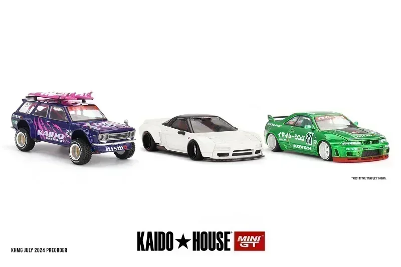 ** Pré-encomenda** Para Kaido House x MINI GT 1:64 ** Pré-encomenda**