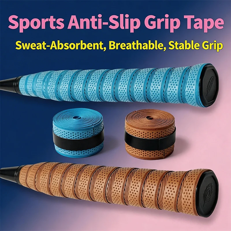 1PC FANGCAN Anti-Slip Tennis Overgrip Dry Feel Handle Grip Tape for Badminton Squash Beach Tennis Pickball Racket