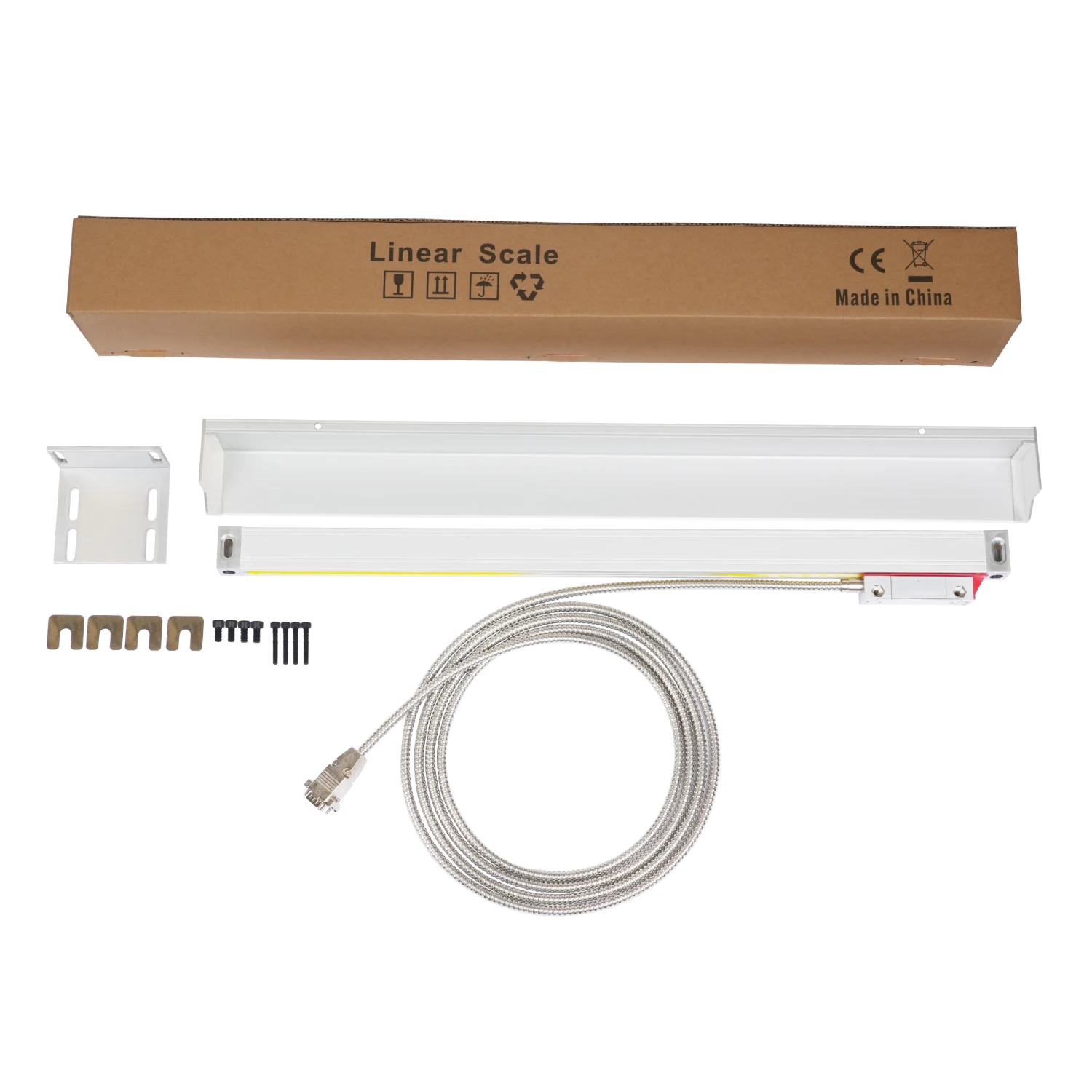 KA Series Linear Optical Scale 50-1000mm Range 0.5um 1um 5um Resolution CNC Lathe Mill High Precision Measurement Sensor Tool