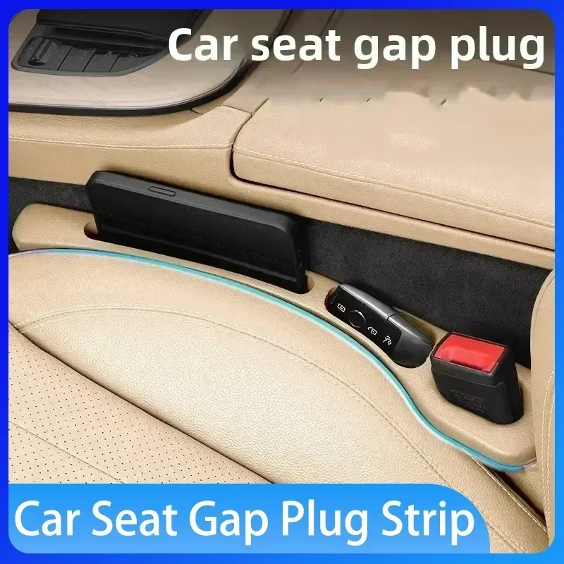 

1 Pair Universal Car Seat Gap Plug Strip Side Seam Car Gap Filler Leak Proof Seat Gap Storage Organizer Interior Decoration