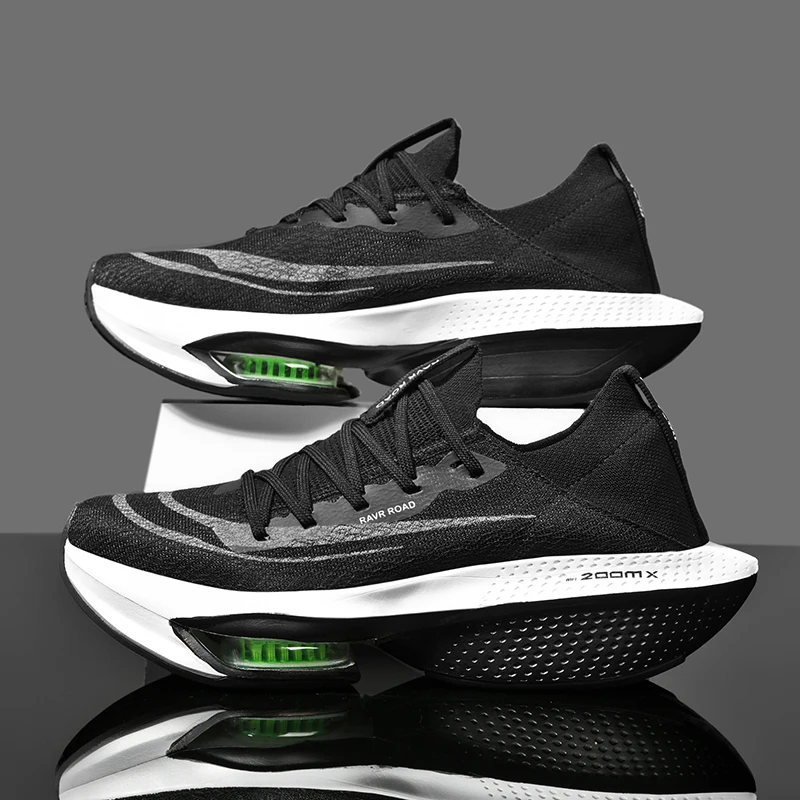 Sapatos esportivos ao ar livre respiráveis para homens, Marathon Running Shoes, Tênis leves, Calçado de treinamento atlético confortável