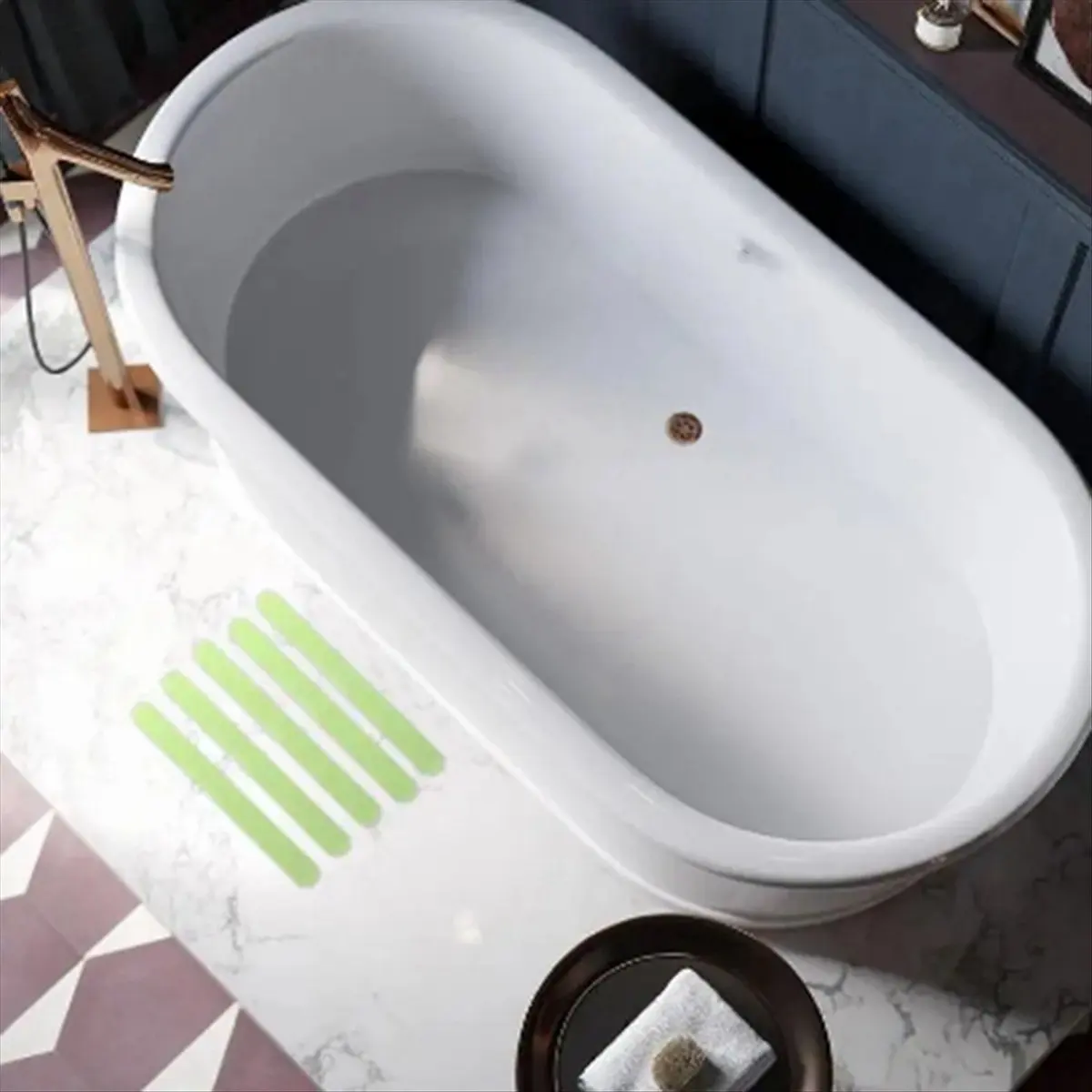 

A44U противоскользящая лента для ванны, водонепроницаемые защитные полоски, наклейка на лестницу, нескользящая клейкая лента для душа, пола B