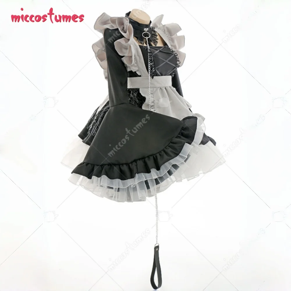 Miccostumes Marinn Sono Bisque Doll Wa Koi Wo Suru Cosplay Costume Kawaii Maid Outfit for Women Maid Dress