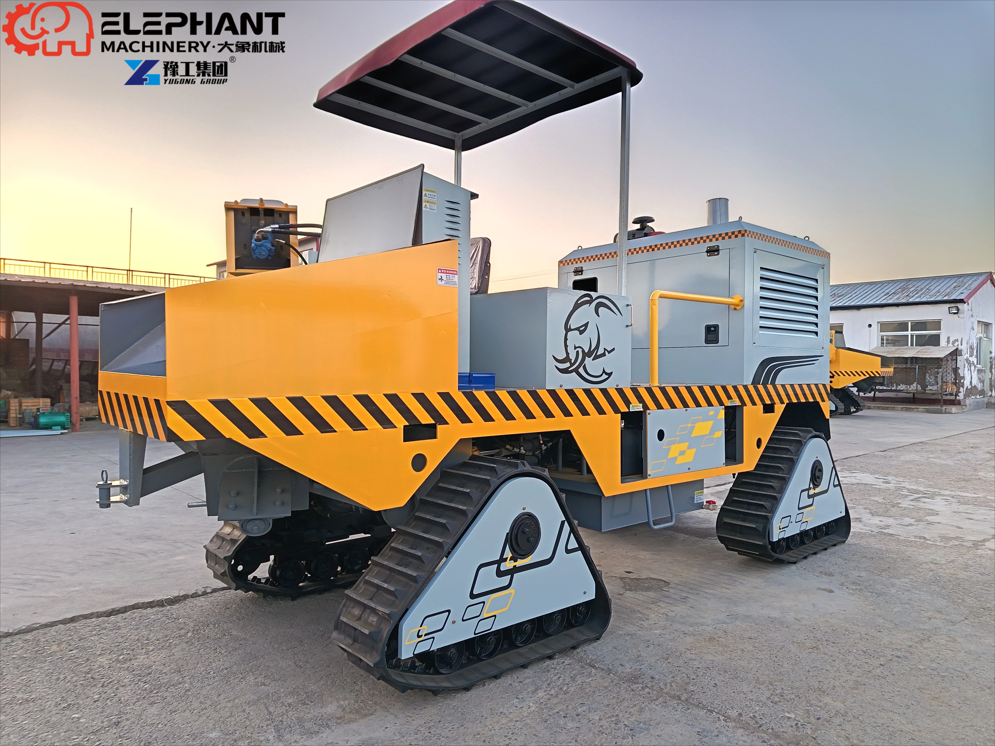 Precision Concrete Curb Slipform Paver Real-Time Shape Correction 70% Manpower Reduction Airport Edge Drain