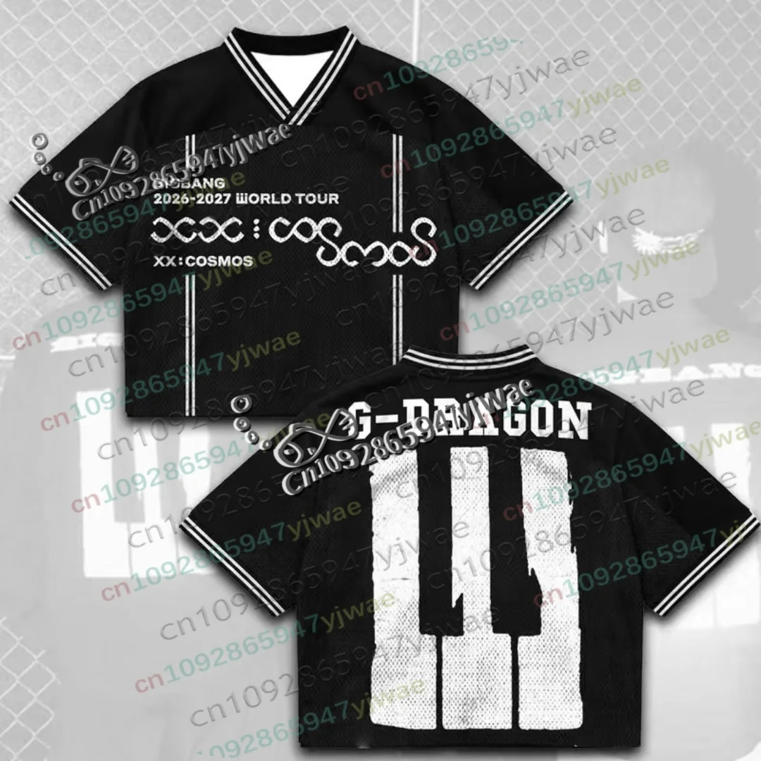 BIGBANG 20th Anniversary Vintage Wash Baumwoll-T-Shirt Kpop Konzert-Tee Unisex Fan-Geschenk G-Dragon Streetwear Herren Damen T-Shirt Tops – Detail 8