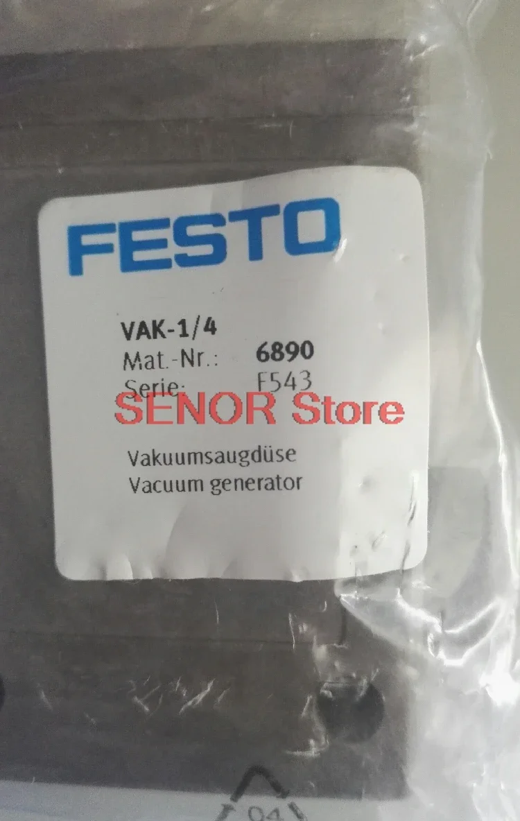 

Brand new original vacuum generator VAK-1/4 6890