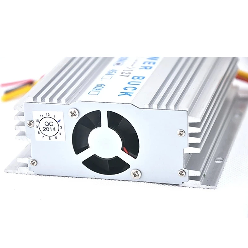 20A 30A DC 24V To DC 12V Auto Step Down Converter Regulator for Car Vehicle Boat Truck Van Power Inverter Adapter with Fan