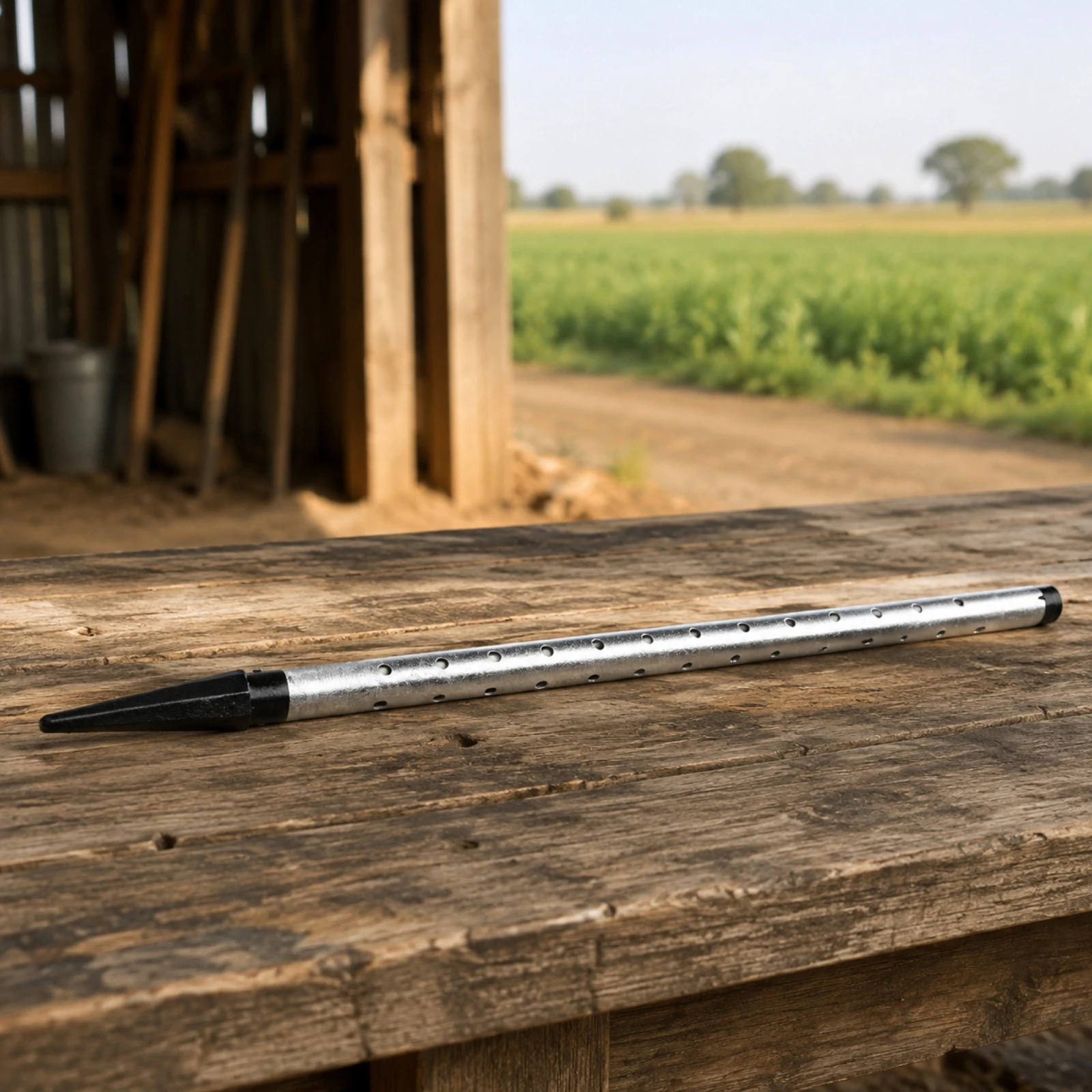 Threaded Well Point Screen Perforated Gauze Filter for Groundwater Access and Sediment Control Projects