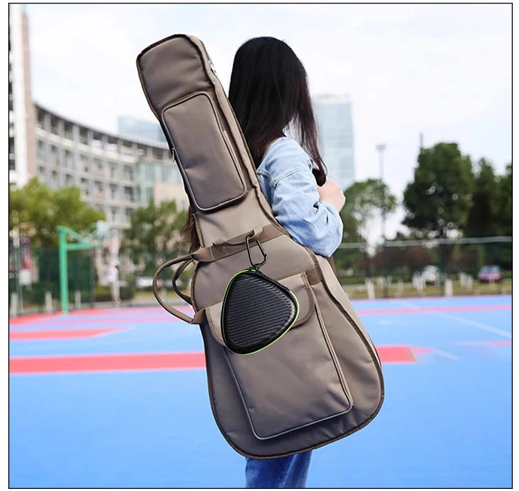 

Guitar Picks Storage Bag Plectrum Hard EVA Box Portable Folk Guitar Pick Carrying Case For Travel Guitar Replacement Accessories