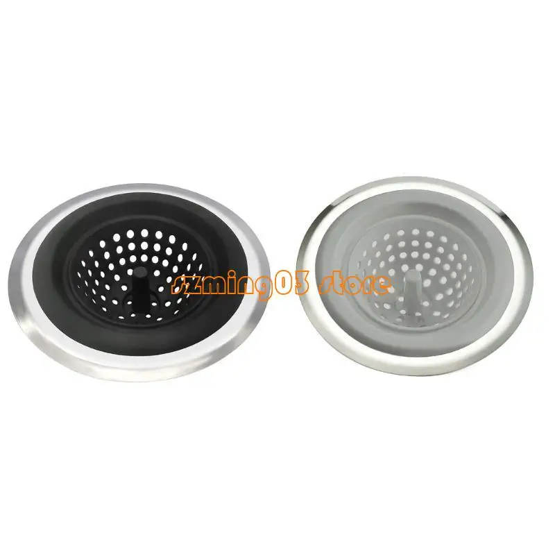 Filtro per lavello in gomma da cucina H9ec Non intasare i tiri per rifiuti alimentari Cappellini Catturatore Acqua Runda per