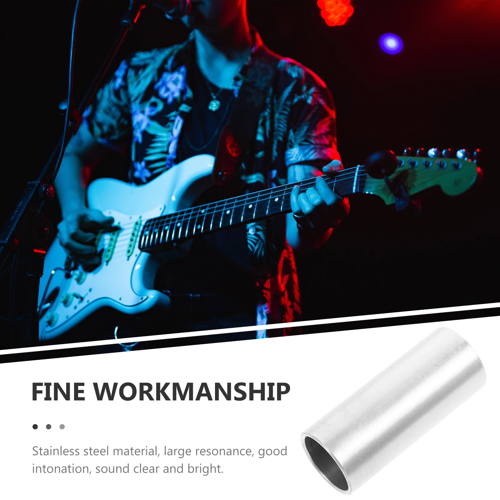 

Electric Guitar Slider Accessories Metal Stick Finger for Professional Rural