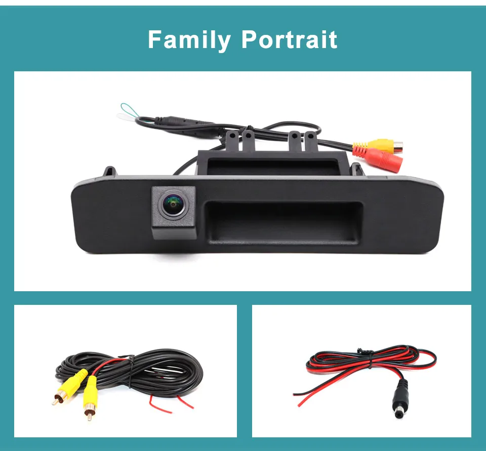 AHD 1080P Auto-Rückfahrkamera für Mercedes Benz W205 Vito W447 W176 ML A180 A200 A260 GLA 250 GLC GLE W117 W166 Kofferraumgriff – Detail 9