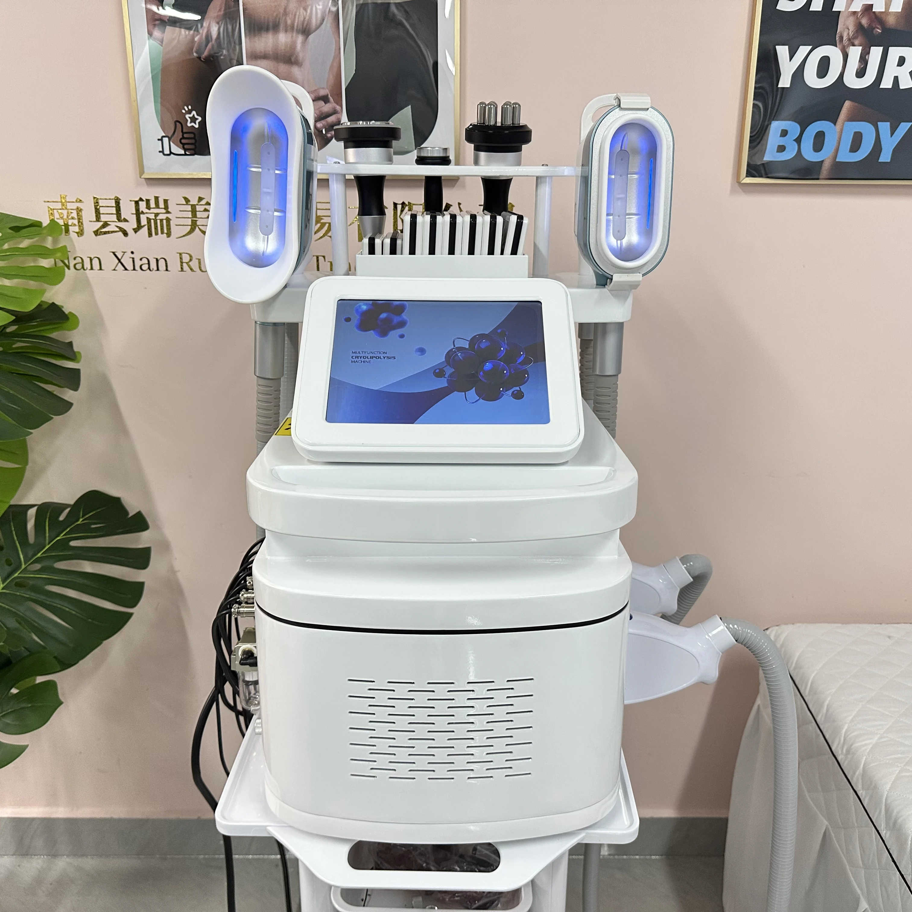 

360° Cooling Body Sculpting Slimming For Effective Weight Loss Fat Freezing Cellulite Elimination Using Vacuum Cavitation System