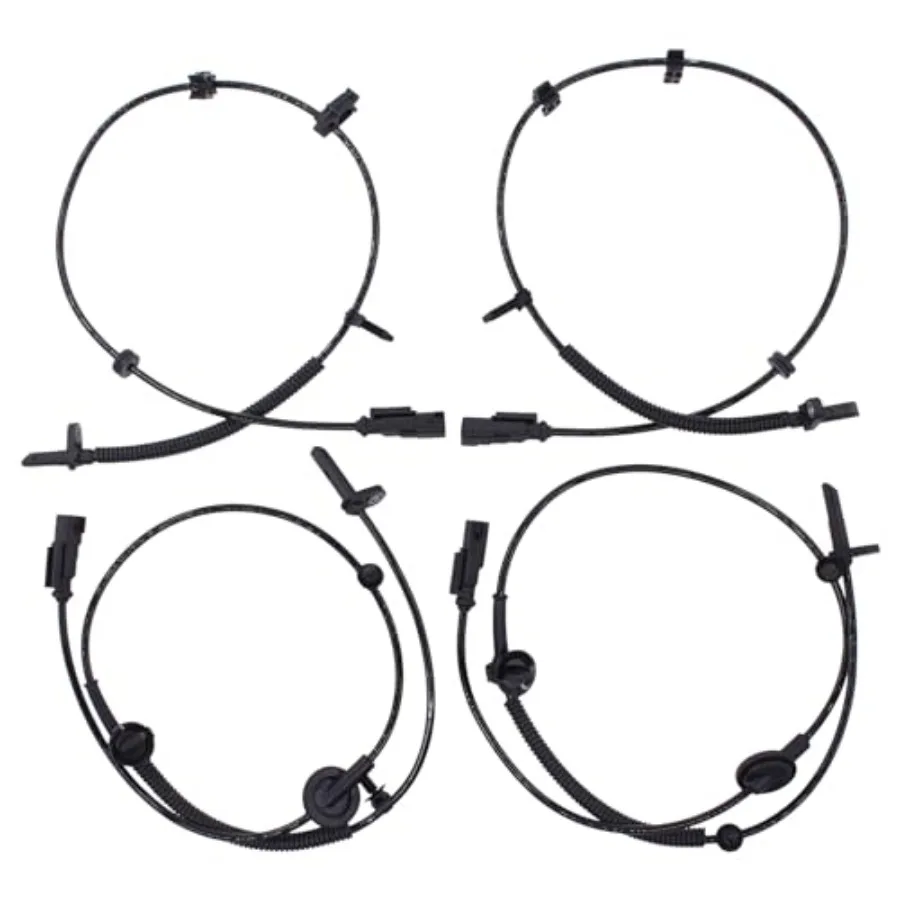 

Front Rear Left and Right ABS Wheel Speed Sensor 3.6L V6 for Buick Enclave 2008-2016, Traverse 2009-2016, GMC Acadia 2007-2016,