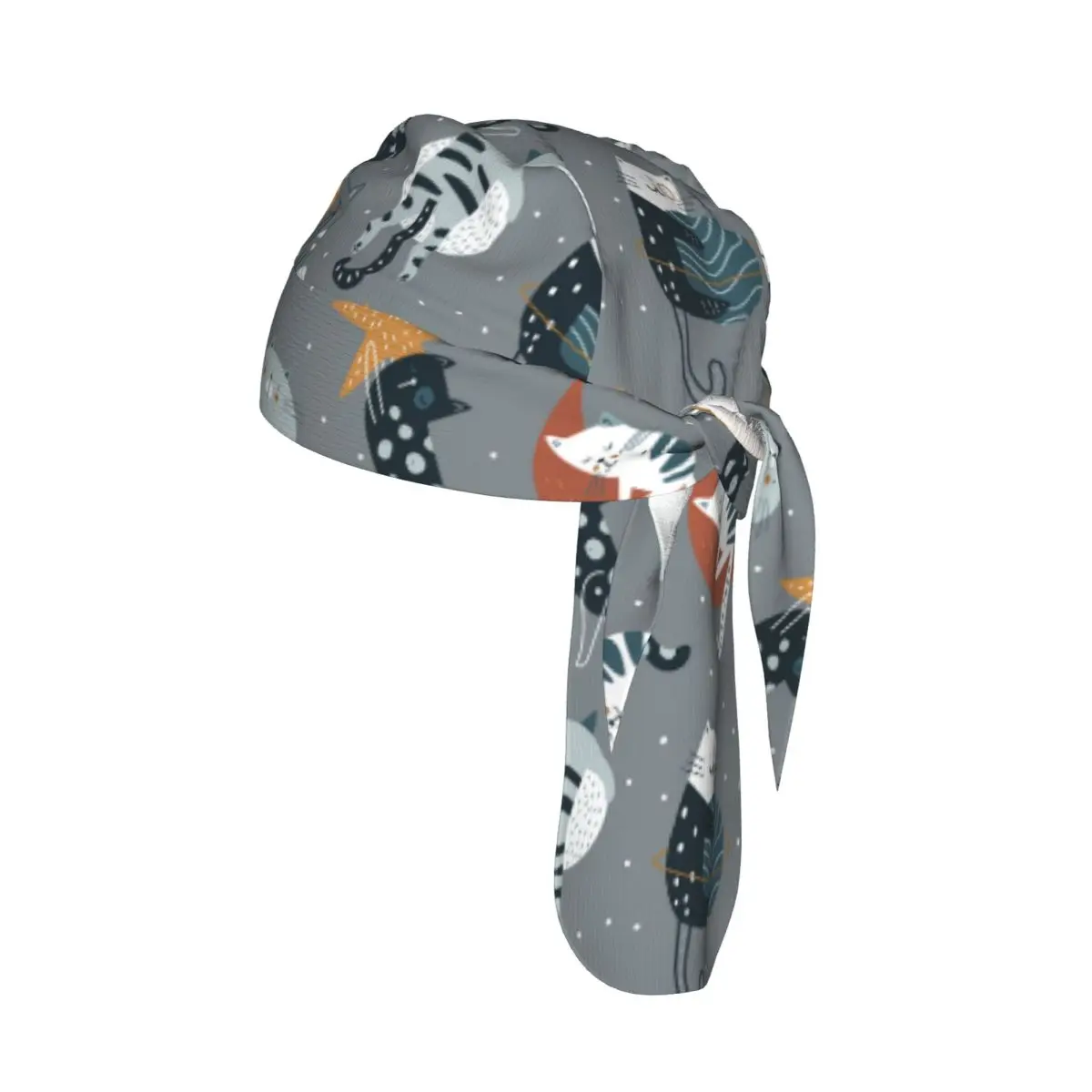 

Quick-drying Beanie Pirate Hat Funny Cats In Space Sport Cycling Cap Hiking Camping Head Scarf Bandana Hat