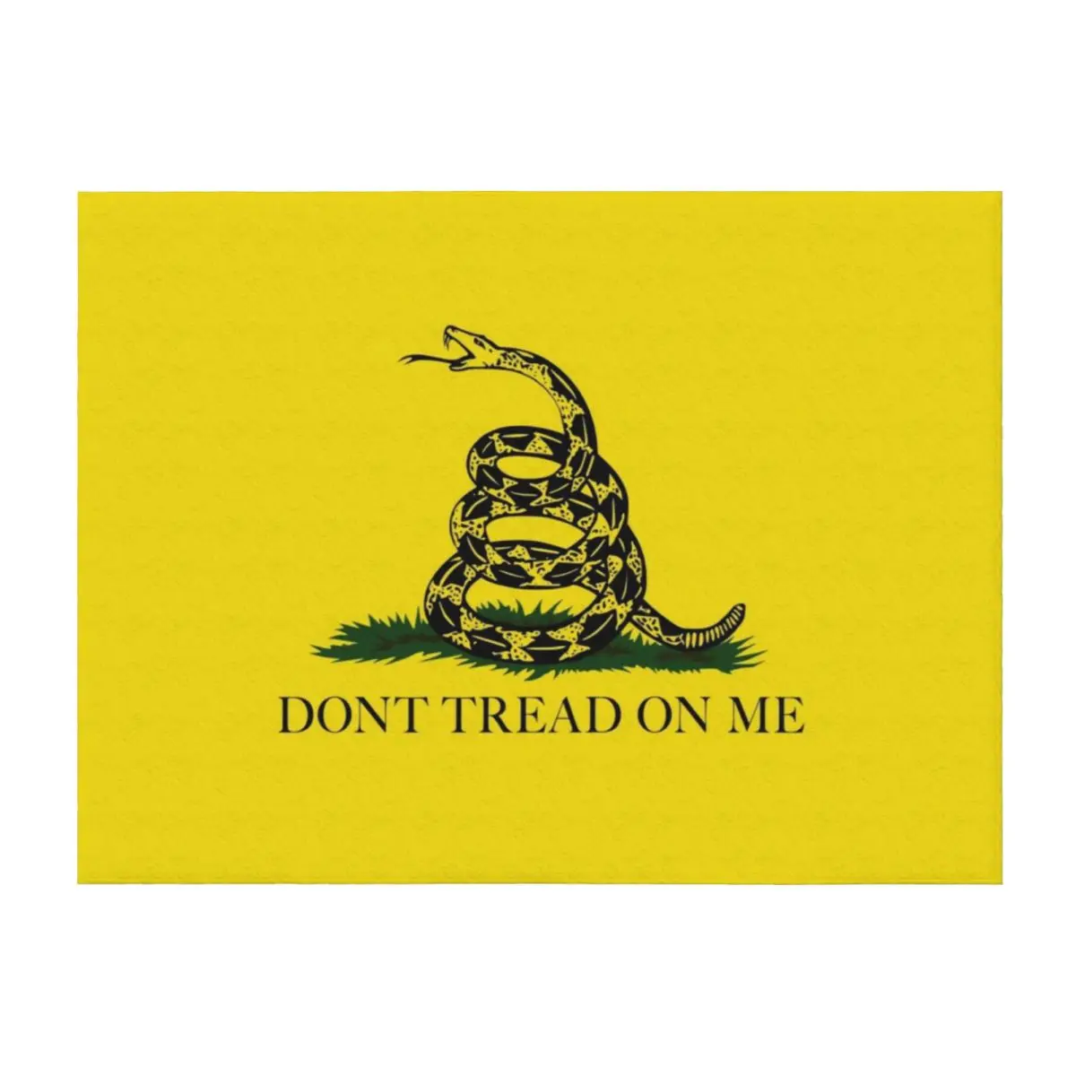 

Gadsden Don’t Tread On Me Flag Throw Blanket Decoratives Bed covers Hairy Baby Blankets