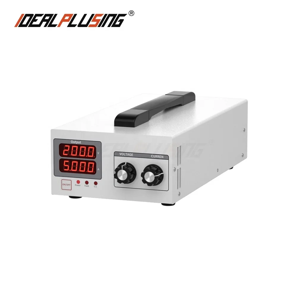 IDEALPLUSING factory Good quality Laboratory use 1kw 1000w output Adjustable 0-50vdc 0-20A 10A ac to dc power supply