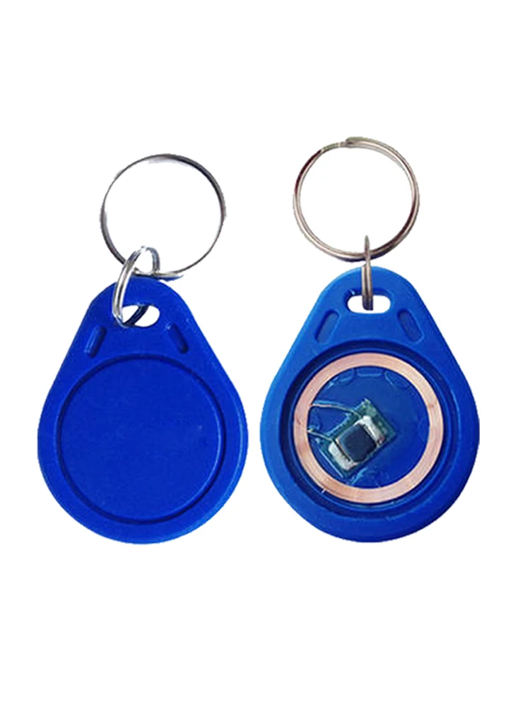 100 個 13.56MHz RFID UID キーフォブ書き換え可能 0 ブロック UID タグ書き換えコピー機ライターデュプリケータコピー IC カード