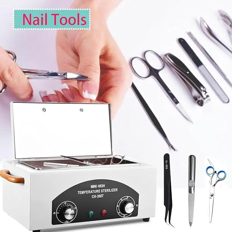 High Temperature Cleaning Box Hair Scissors Heat Dry Sterilization Nail Clipper Heat Cabinet Autoclave Dental Medical Sterilizer