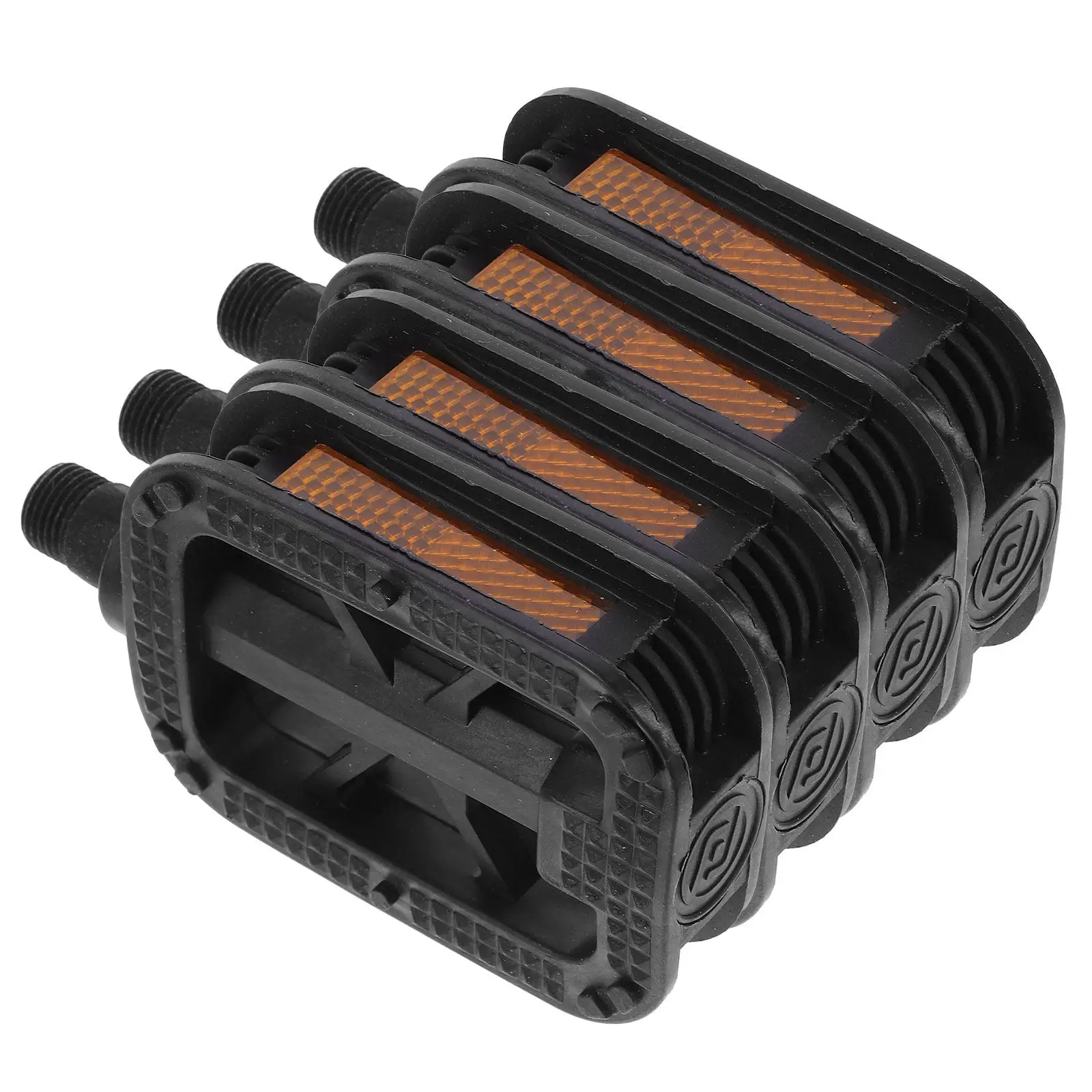 

2Pairs Bike Pedals Cycling Bike Pedal Replacement for Bikes Wide Surface Non-Slip Step Friction Abrasion Corrosion