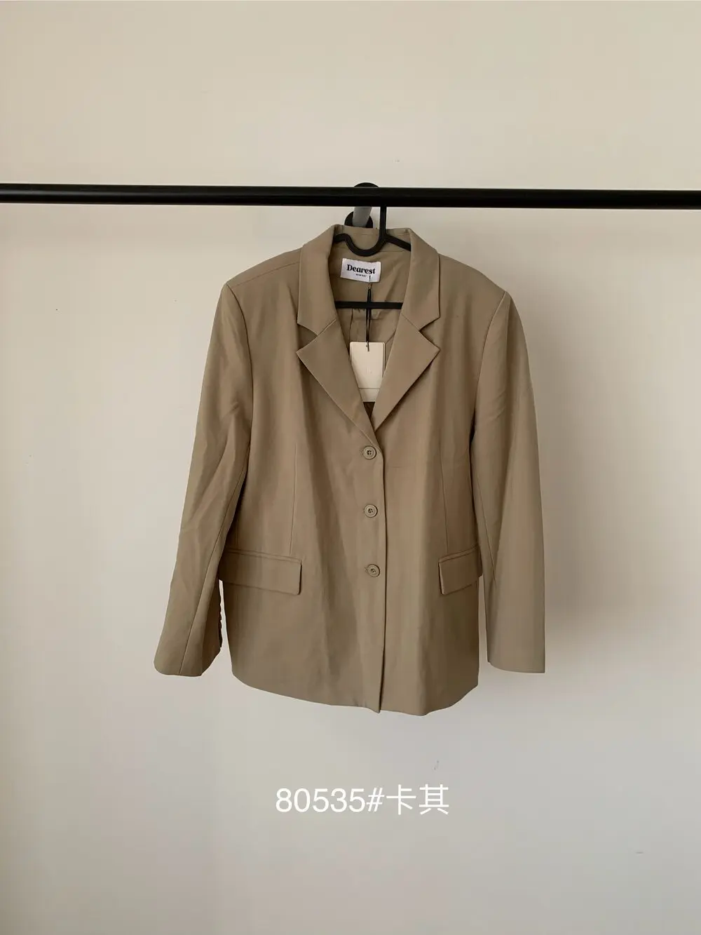 SuperAen 2026 Spring and Summer New Original Design European and American Style Simple Oversize Women's Casual Suit Jacket Tops
