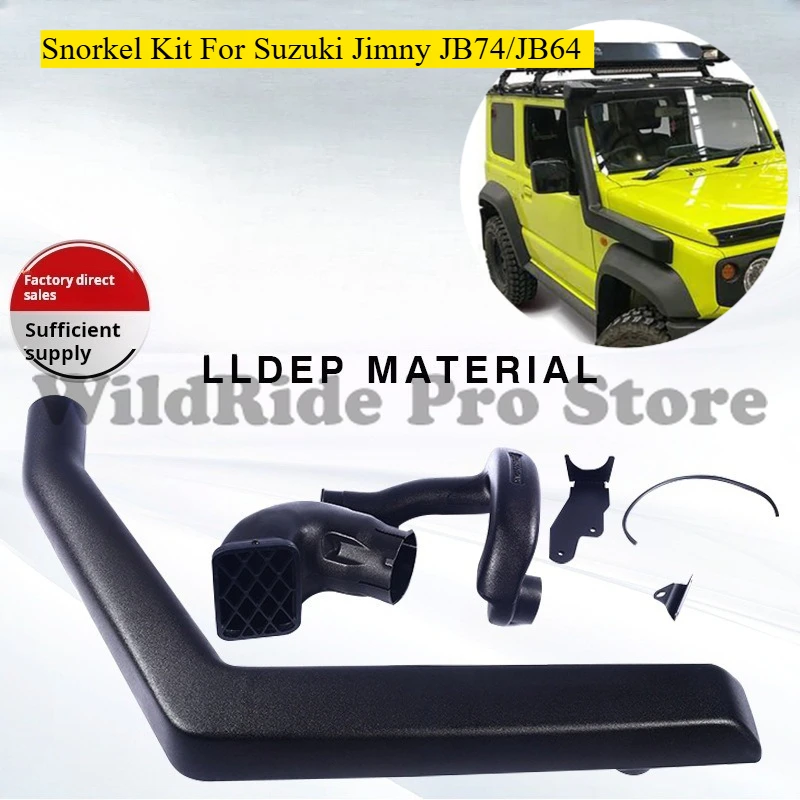 

For Suzuki Jimny JB74/JB64 Snorkel Kit Waterproof Air Intake Off-Road 4x4 Wading Hose 2018+