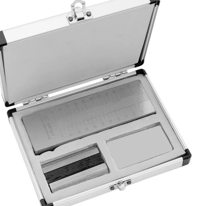 QXD Stainless Steel Scraper Fineness Meter Single Groove Fineness Plate Fineness Gauge 25/50/100/150um