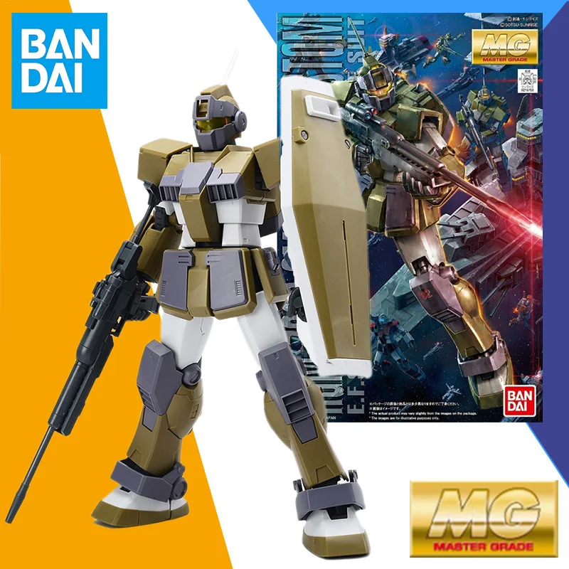 

Bandai MG 1/100 Master Grade RGM-79SC GM SNIPER CUSTOM MECHANISM Model Kit Assembly Anime Action Figure Model Toys Gift For KID