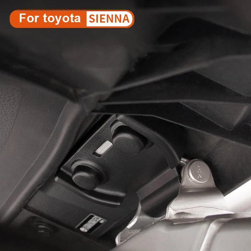 For Toyota Sienna 2021-2024 Door Screw Protection Cover Retrofitting Electric Tail Door Screw Dust Cover Decorative Accessories