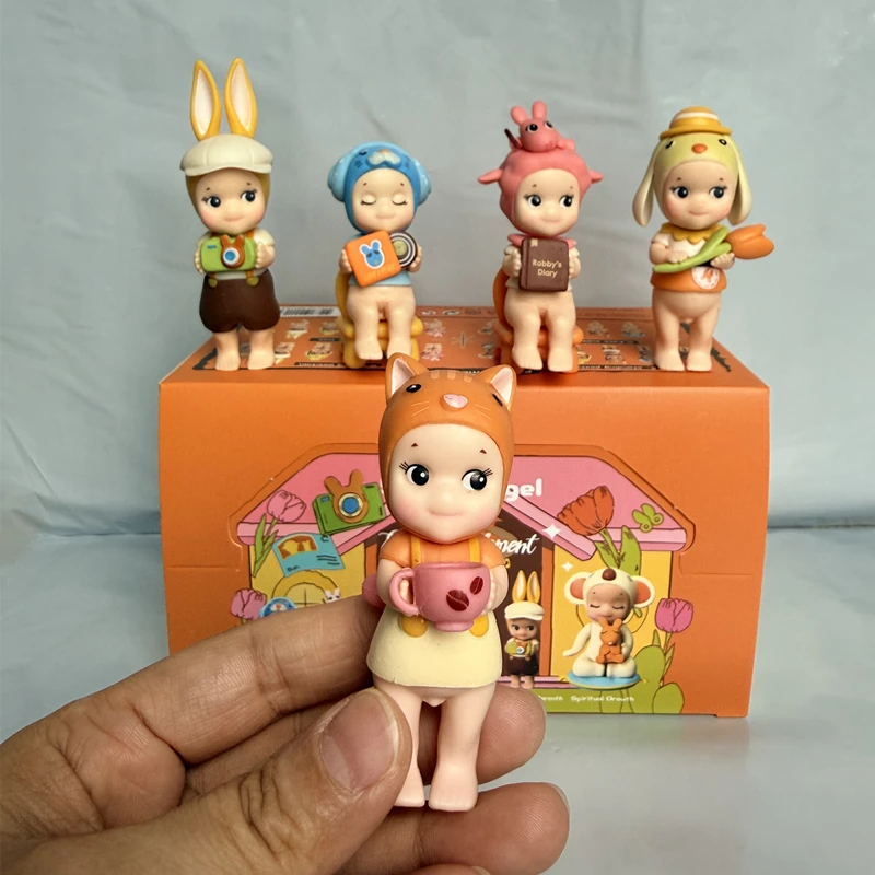 Besitzersinnliche Puppe „Live Well“-Serie Engel Blind Box Anime-Modellpuppe Desktop-Auto-Dekoration Ornament Weihnachtsgeschenk Überraschungsspielzeug – Detail 4