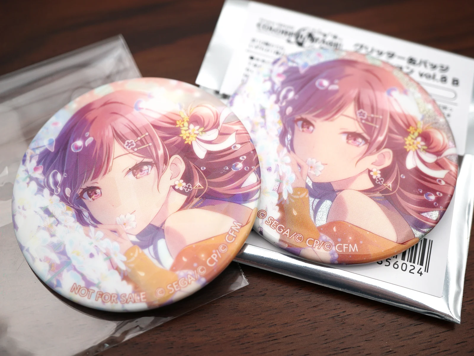 SEKAI PROJECT Game PJSK Vol. 8 Wonderful Showtime Tsukasa Kanade Kohane Minori Ichika An Nene Ena Anime Badge
