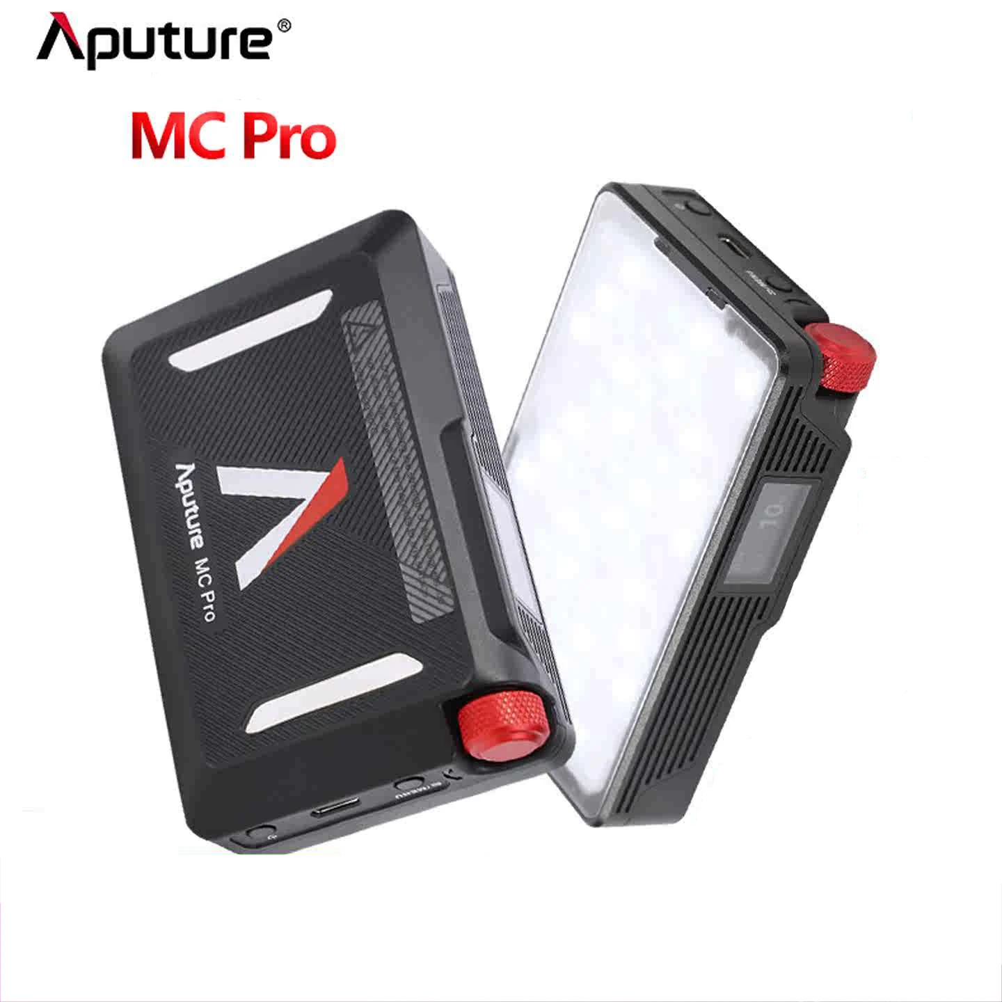Светодиодный светильник Aputure MC Pro RGBWW 2000K-10000K IP65 с магнитным диффузором, освещение для фотосъемки для студийного видеоблога Светодиодный светильник Aputure MC Pro RGBWW 2000K-10000K IP65 с магнитным диффузором, освещение для фотосъемки для студийного видеоблога