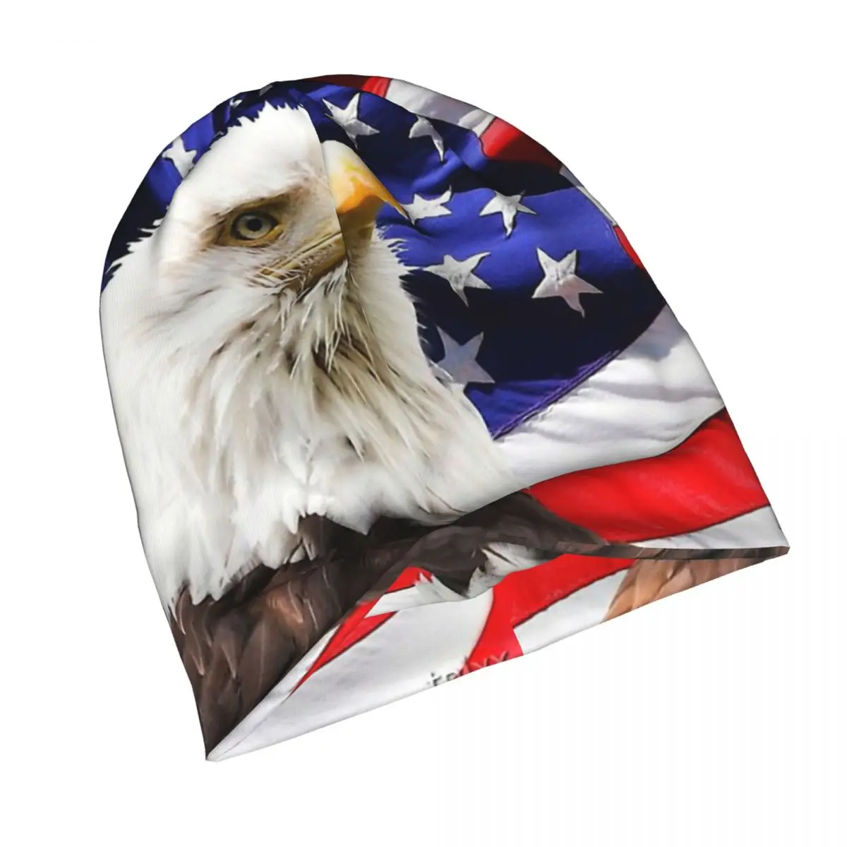 Hat American Bald Eagle Autumn Spring Caps For Men Women National Flag Skullies Beanies Ski Caps Cotton Bonnet Hats