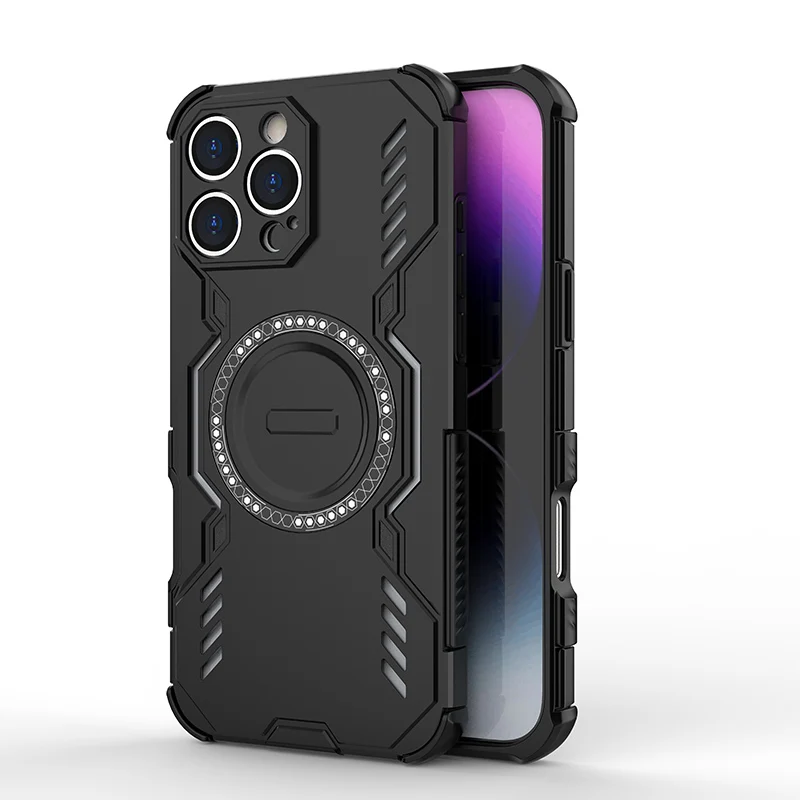 Tough Armor Wärmeableitung Handyhülle für iPhone 17 Air 16E 16 17 Pro Max Plus Cover Magnetische stoßfeste Shell-Hüllen