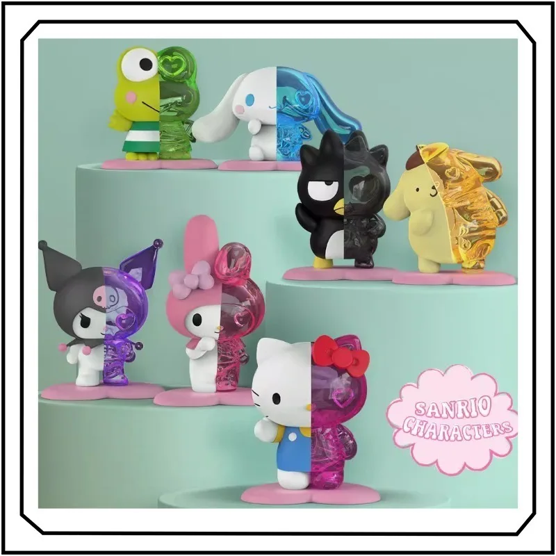 

Hello Kitty Action Figure Cute Originality Delicate Semi Dissection Modeling Desktop Ornament Fashion Delicate Personality Toy