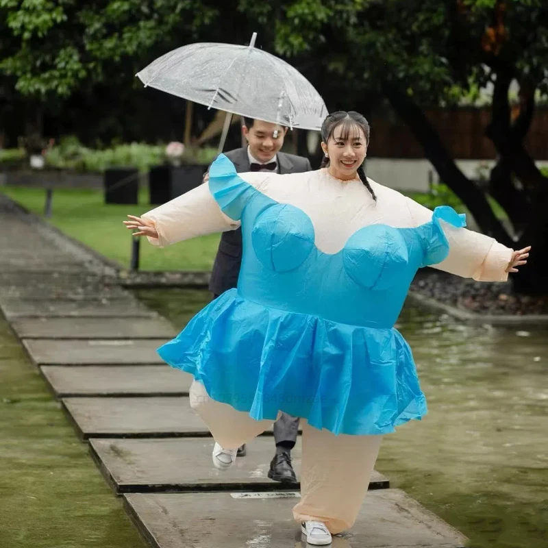 

Festival Cosplay Costumes, Stage Funny Performances, Ballet Grass Skirts, Inflatable Costumes, Cosplay, Fat People Dancing