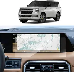 2PCS PET protector For 2025 Nissan Armada 14.3 Inch CAR GPS Protective film LCD Screen Anti-scratch film