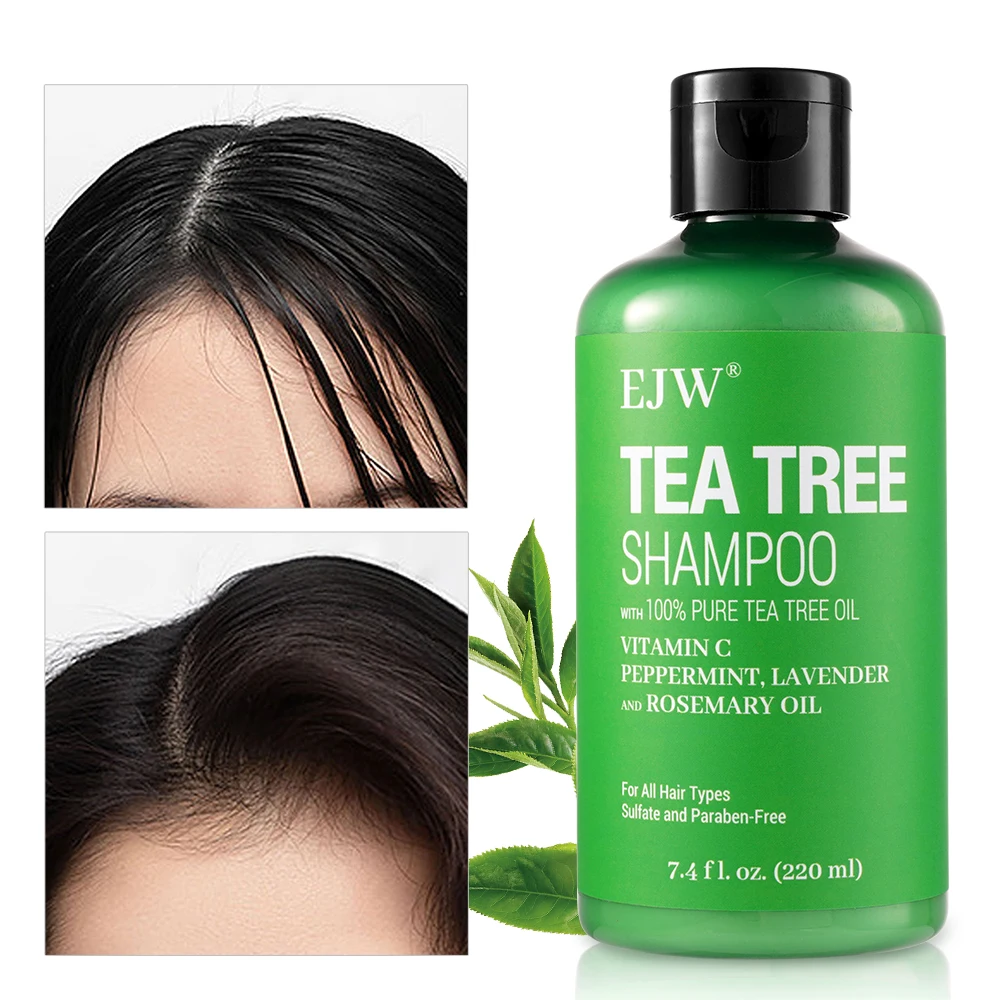 

EJW Tea Tree Special Shampoo, Deep Cleans, Refreshes Scalp, For All Hair Types, Especially Oily Hair.