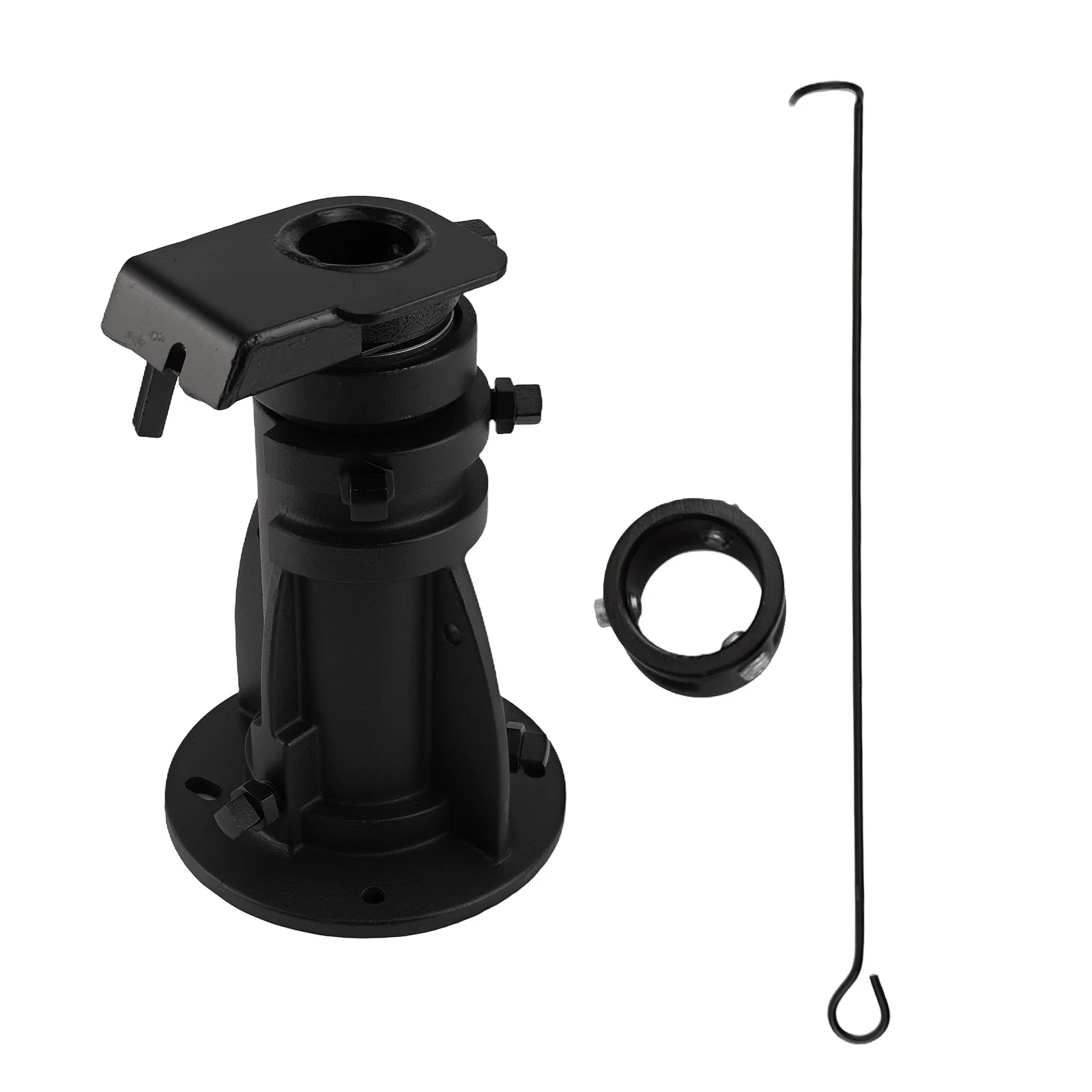 

Адаптер для прицепа Gooseneck C5G1216, грузоподъемность 20000 фунтов, усиленный, черный