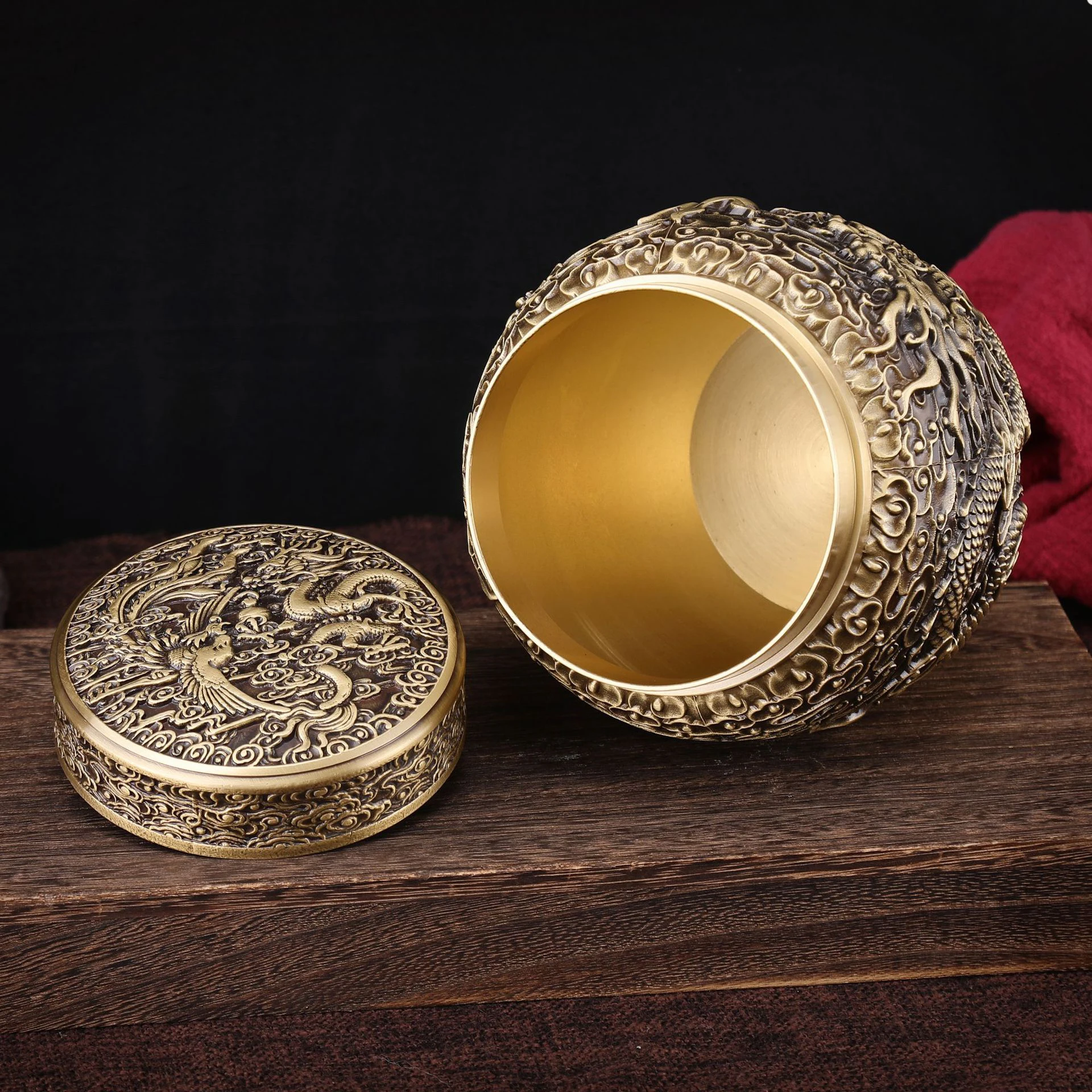 Chinese Exquisite Dragon and P - đánh giá và giá Coffee Tea And Sugar Canisters